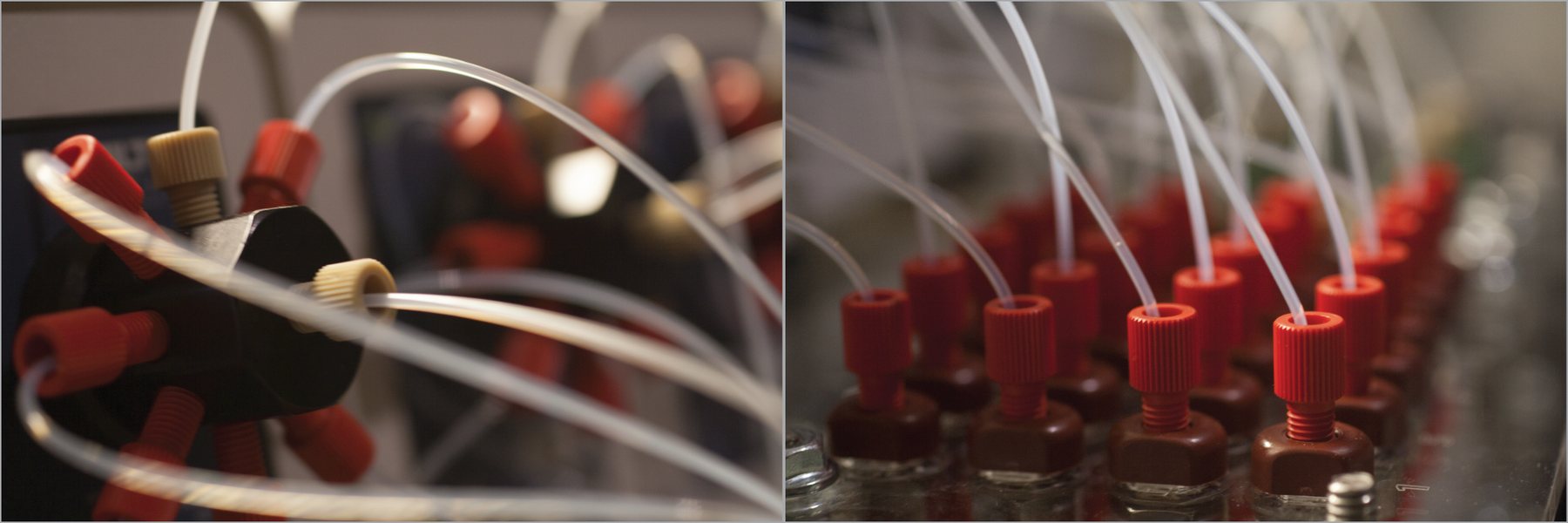Images of a custom fluid handling system used for MERFISH measurements
